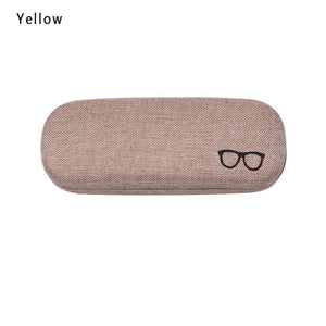 1Pcs 2019 New Fashion Men Women Kids Leather Eye Glasses Hard Shell Protector Reading Eyewear Case Portable Sunglasses Box Case