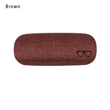 Load image into Gallery viewer, 1Pcs 2019 New Fashion Men Women Kids Leather Eye Glasses Hard Shell Protector Reading Eyewear Case Portable Sunglasses Box Case