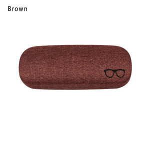 1Pcs 2019 New Fashion Men Women Kids Leather Eye Glasses Hard Shell Protector Reading Eyewear Case Portable Sunglasses Box Case