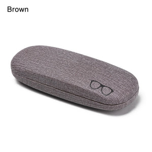 1Pcs 2019 New Fashion Men Women Kids Leather Eye Glasses Hard Shell Protector Reading Eyewear Case Portable Sunglasses Box Case