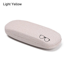 Load image into Gallery viewer, 1Pcs 2019 New Fashion Men Women Kids Leather Eye Glasses Hard Shell Protector Reading Eyewear Case Portable Sunglasses Box Case