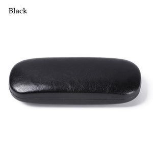 1Pcs 2019 New Fashion Men Women Kids Leather Eye Glasses Hard Shell Protector Reading Eyewear Case Portable Sunglasses Box Case