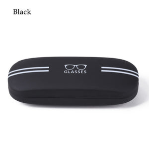 1Pcs 2019 New Fashion Men Women Kids Leather Eye Glasses Hard Shell Protector Reading Eyewear Case Portable Sunglasses Box Case