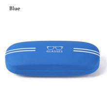 Load image into Gallery viewer, 1Pcs 2019 New Fashion Men Women Kids Leather Eye Glasses Hard Shell Protector Reading Eyewear Case Portable Sunglasses Box Case