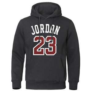 2019 Autumn Winter Men Hoodies Jordan 23 Printed Male Sweatshirts Fashion Warm Streetwear Man Casual High Quality Mens Pullovers