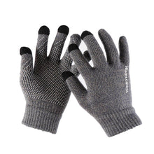 Load image into Gallery viewer, 1Pair Men Thicken Knitted Gloves For Phone Screen Male Winter Autumn Warm Wool Cashmere Solid Gloves Men Mitten Business Gloves