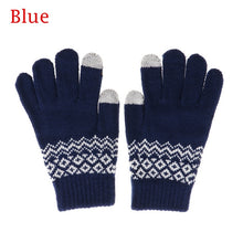 Load image into Gallery viewer, 1Pair Men Thicken Knitted Gloves For Phone Screen Male Winter Autumn Warm Wool Cashmere Solid Gloves Men Mitten Business Gloves