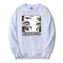 Load image into Gallery viewer, Japan Anime Prison School Eyes Sad Men Sweatshirt Hoodies 2019 Spring Winter Hot Sale Casual Loose Fit Hip Hop Fashoin Pullover