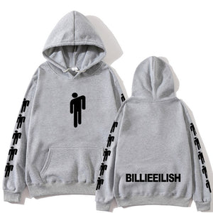 Billie Eilish Fashion Printed Hoodies Women/Men Long Sleeve Hooded Sweatshirts 2019 Hot Sale Casual Trendy Streetwear Hoodies