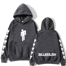 Load image into Gallery viewer, Billie Eilish Fashion Printed Hoodies Women/Men Long Sleeve Hooded Sweatshirts 2019 Hot Sale Casual Trendy Streetwear Hoodies