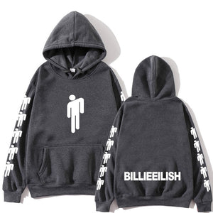 Billie Eilish Fashion Printed Hoodies Women/Men Long Sleeve Hooded Sweatshirts 2019 Hot Sale Casual Trendy Streetwear Hoodies