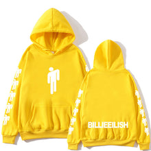 Load image into Gallery viewer, Billie Eilish Fashion Printed Hoodies Women/Men Long Sleeve Hooded Sweatshirts 2019 Hot Sale Casual Trendy Streetwear Hoodies