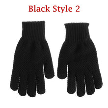 Load image into Gallery viewer, 1Pair Men Thicken Knitted Gloves For Phone Screen Male Winter Autumn Warm Wool Cashmere Solid Gloves Men Mitten Business Gloves