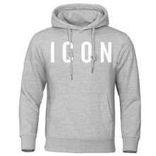 Load image into Gallery viewer, Icon Print Mens Hoodies 2019 Autumn Winter Sweatshirt Hot Sale Fashion Hoodie Casual hip hop Sweatshirt Autumn New Men Tracksuit