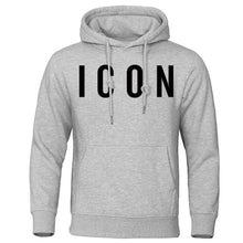 Load image into Gallery viewer, Icon Print Mens Hoodies 2019 Autumn Winter Sweatshirt Hot Sale Fashion Hoodie Casual hip hop Sweatshirt Autumn New Men Tracksuit