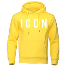 Load image into Gallery viewer, Icon Print Mens Hoodies 2019 Autumn Winter Sweatshirt Hot Sale Fashion Hoodie Casual hip hop Sweatshirt Autumn New Men Tracksuit