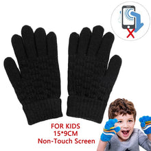 Load image into Gallery viewer, Winter Touch Screen Gloves Women Men Warm Stretch Knit Mittens Imitation Wool Full Finger Guantes Female Crochet Luvas Thicken