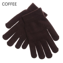 Load image into Gallery viewer, 1Pair Men Thicken Knitted Gloves For Phone Screen Male Winter Autumn Warm Wool Cashmere Solid Gloves Men Mitten Business Gloves