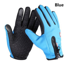 Load image into Gallery viewer, Winter Warm Ski Mens Gloves Women Cycling Touch Screen Waterproof Splash-proof Windproof Fashion Black Gloves Ladies Non-Slip