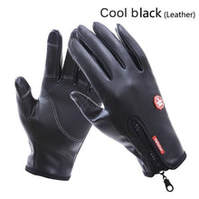 Load image into Gallery viewer, Winter Warm Ski Mens Gloves Women Cycling Touch Screen Waterproof Splash-proof Windproof Fashion Black Gloves Ladies Non-Slip