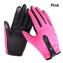 Load image into Gallery viewer, Winter Warm Ski Mens Gloves Women Cycling Touch Screen Waterproof Splash-proof Windproof Fashion Black Gloves Ladies Non-Slip