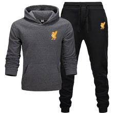 Load image into Gallery viewer, Liverpool tracksuit for men 2 sets of new fashion jacket men&#39;s sportswear Hoodie spring and autumn brand mens hoodies Sweatpants