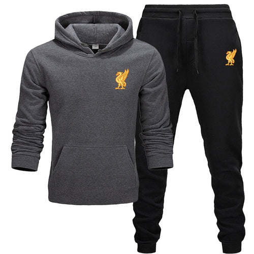 Liverpool tracksuit for men 2 sets of new fashion jacket men's sportswear Hoodie spring and autumn brand mens hoodies Sweatpants