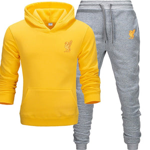 Liverpool tracksuit for men 2 sets of new fashion jacket men's sportswear Hoodie spring and autumn brand mens hoodies Sweatpants