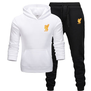 Liverpool tracksuit for men 2 sets of new fashion jacket men's sportswear Hoodie spring and autumn brand mens hoodies Sweatpants