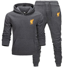 Load image into Gallery viewer, Liverpool tracksuit for men 2 sets of new fashion jacket men&#39;s sportswear Hoodie spring and autumn brand mens hoodies Sweatpants