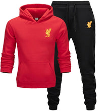 Load image into Gallery viewer, Liverpool tracksuit for men 2 sets of new fashion jacket men&#39;s sportswear Hoodie spring and autumn brand mens hoodies Sweatpants