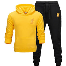 Load image into Gallery viewer, Liverpool tracksuit for men 2 sets of new fashion jacket men&#39;s sportswear Hoodie spring and autumn brand mens hoodies Sweatpants