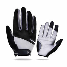 Load image into Gallery viewer, Outdoor Sports Windstopper Waterproof Gloves Black Riding Glove Motorcycle Gloves Touch Screen Black Full Finger Men