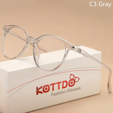 Load image into Gallery viewer, KOTTDO Fashion Transparent Glasses Optical Glasses Frames For Women Cat Eye Glasses Frame Men Eyeglasses Eyewear Frame  Oculos