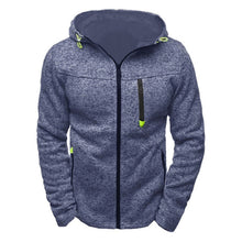 Load image into Gallery viewer, Manoswe Men Sports Casual Wear Zipper COPINE Fashion Tide Jacquard Hoodies Fleece Jacket Fall Sweatshirts Autumn Winter Coat